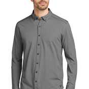 Code Stretch Long Sleeve Button Up
